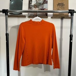 Westbound.. orange long sleeve top